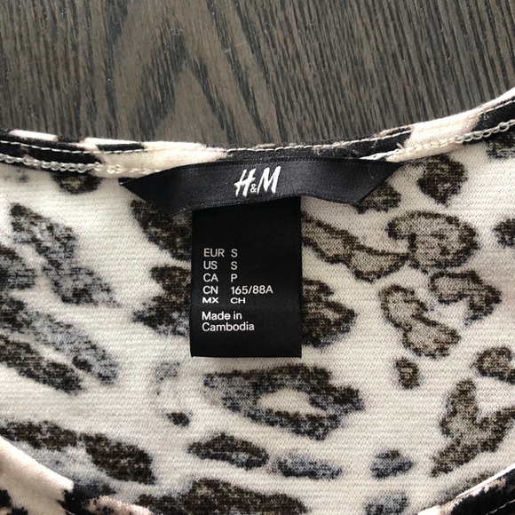 H&M leopard dress NWOT - Picture 3 of 3